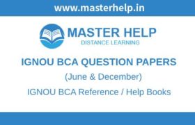 IGNOU BCA Question Papers